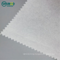 SGS Wet Laid  Embroidery Backing Paper Tear Away Non Woven Fabric Roll for Embroidery Products